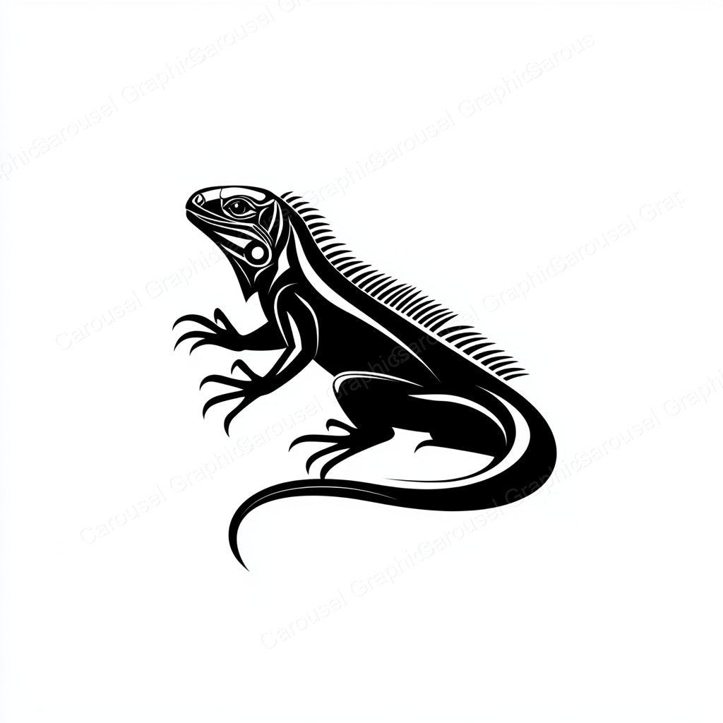 Iguana Vector Graphic preview