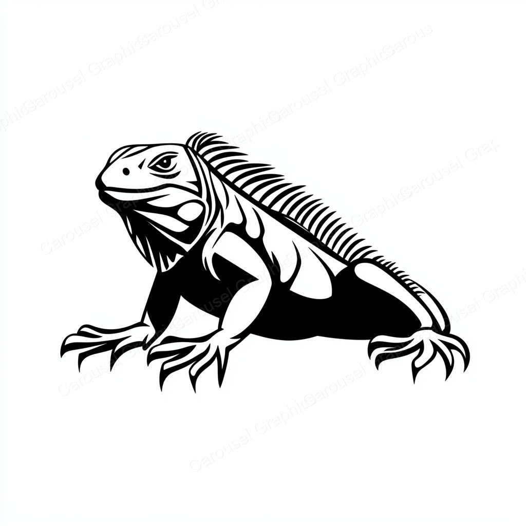 Iguana Vector Graphic preview