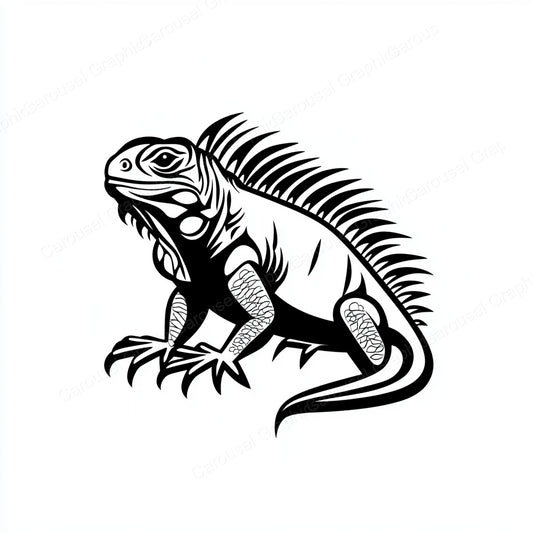 Iguana Vector Graphic preview