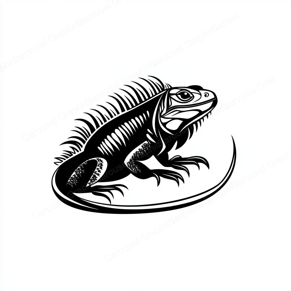 Iguana Vector Graphic preview