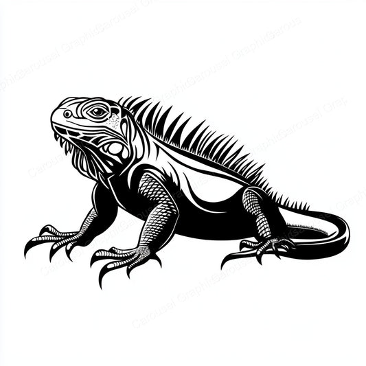 Iguana Vector Graphic preview