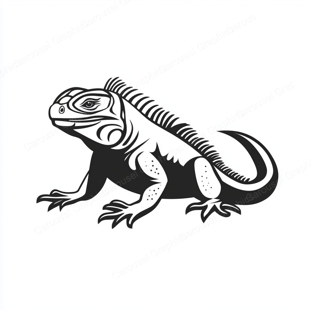 Iguana Vector Graphic preview