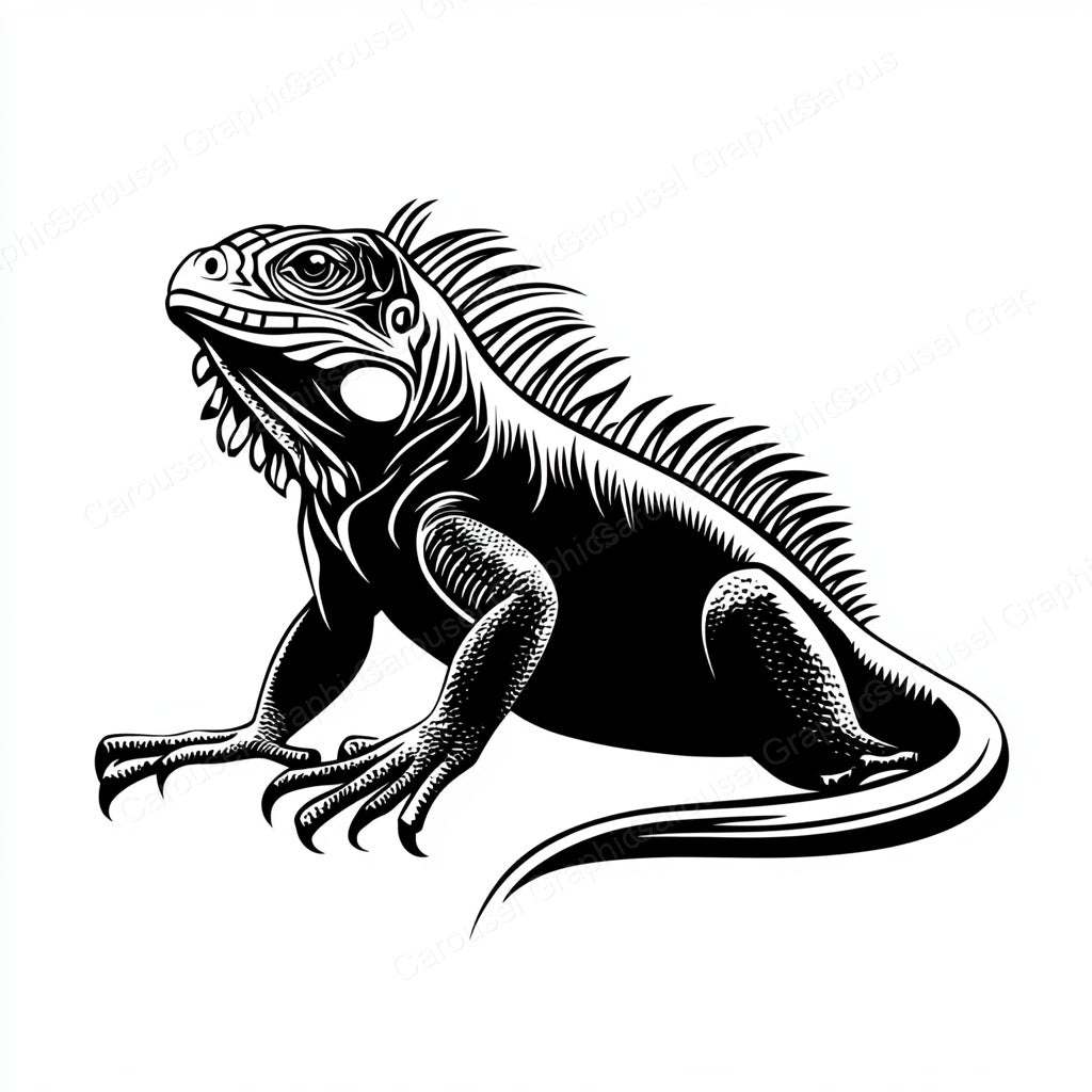 Iguana Vector Graphic preview