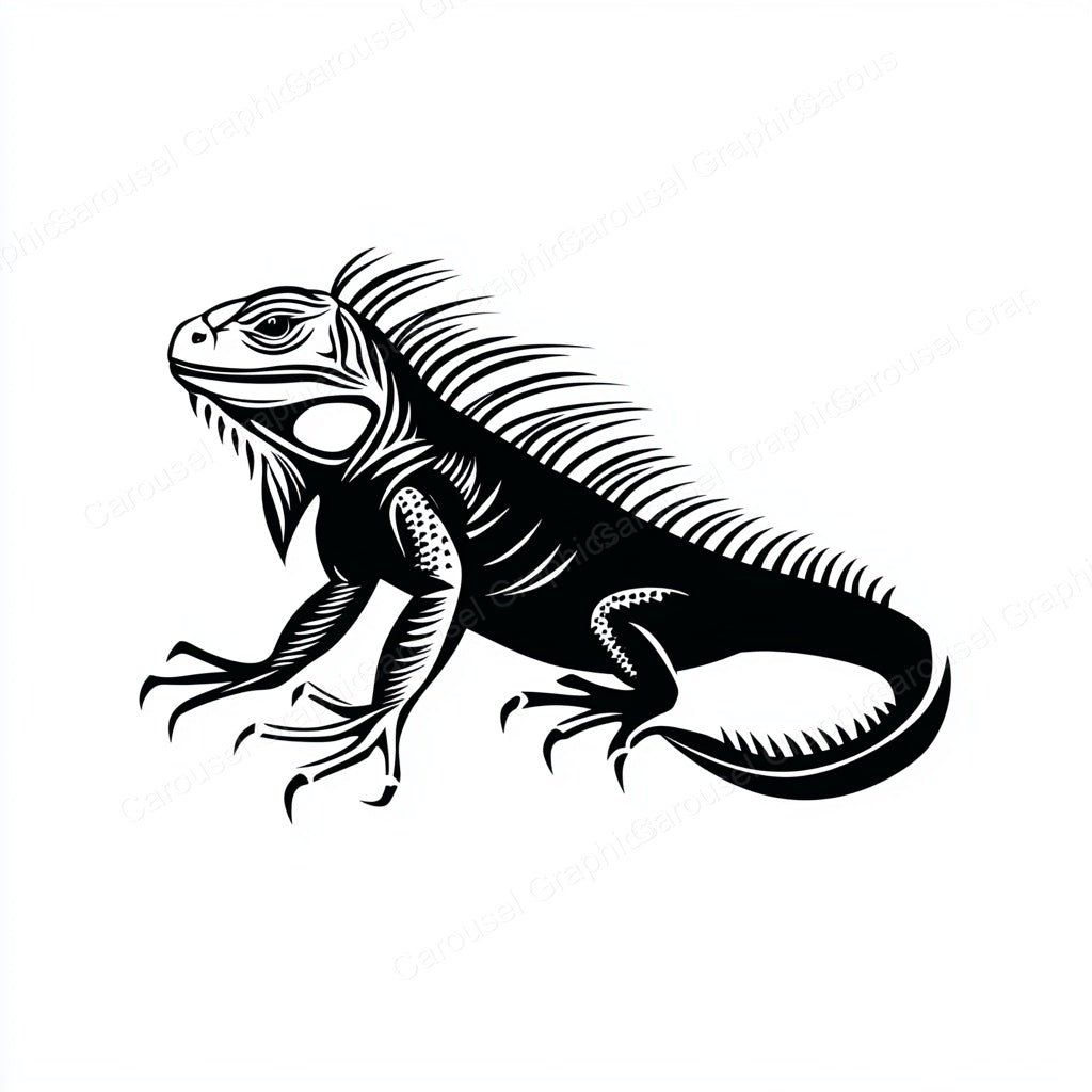 Iguana Vector Graphic preview