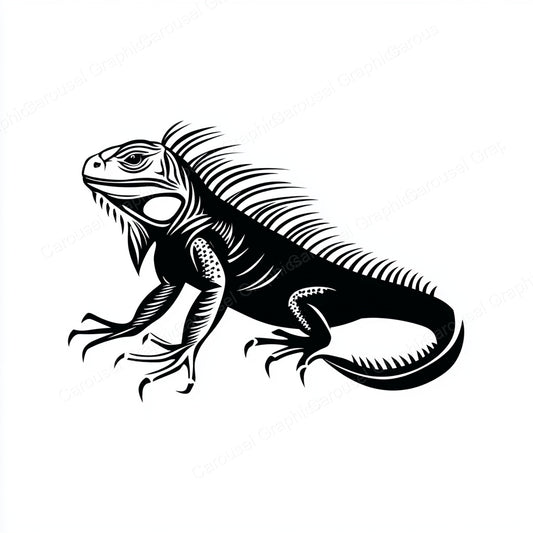 Iguana Vector Graphic preview