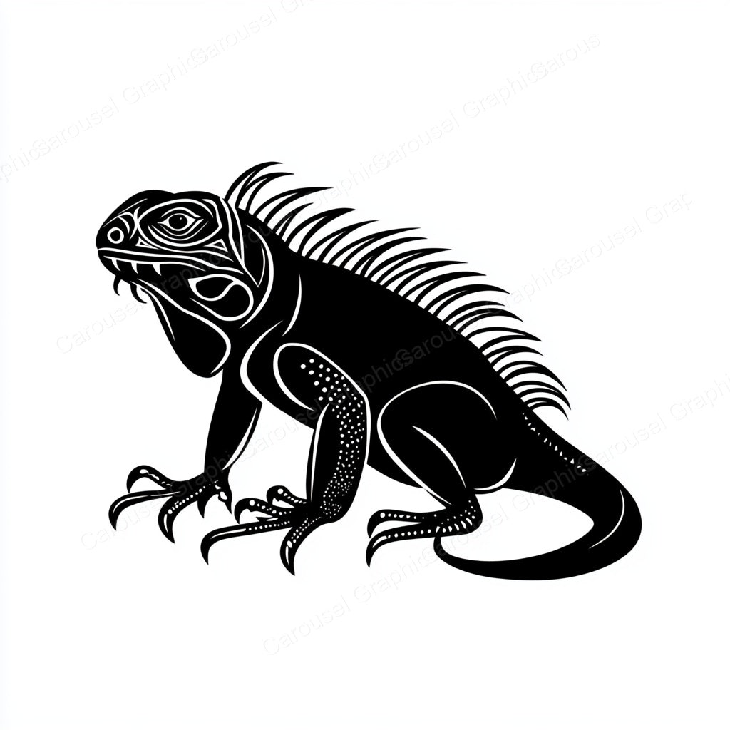 Iguana Vector Graphic preview