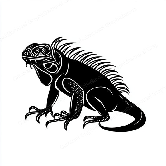Iguana Vector Graphic preview