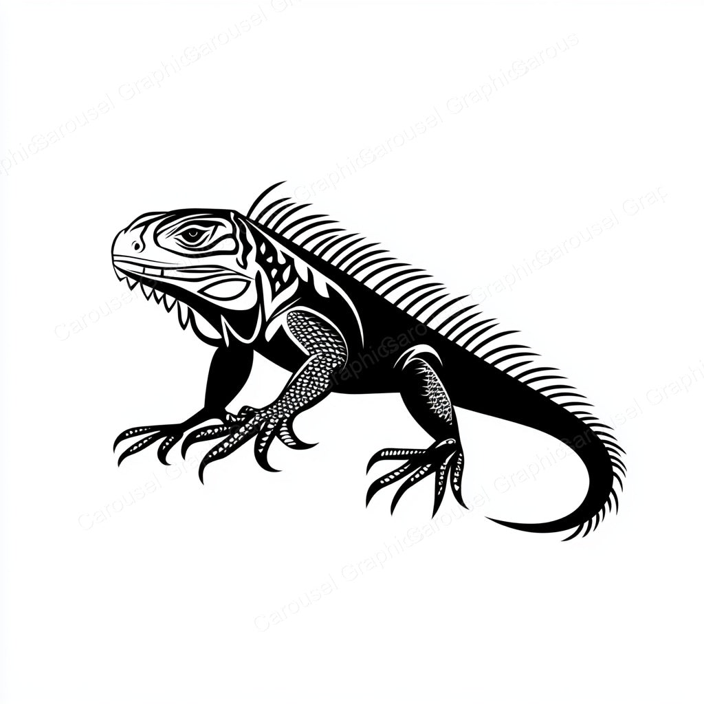 Iguana Vector Graphic preview