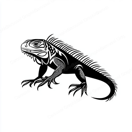 Iguana Vector Graphic preview