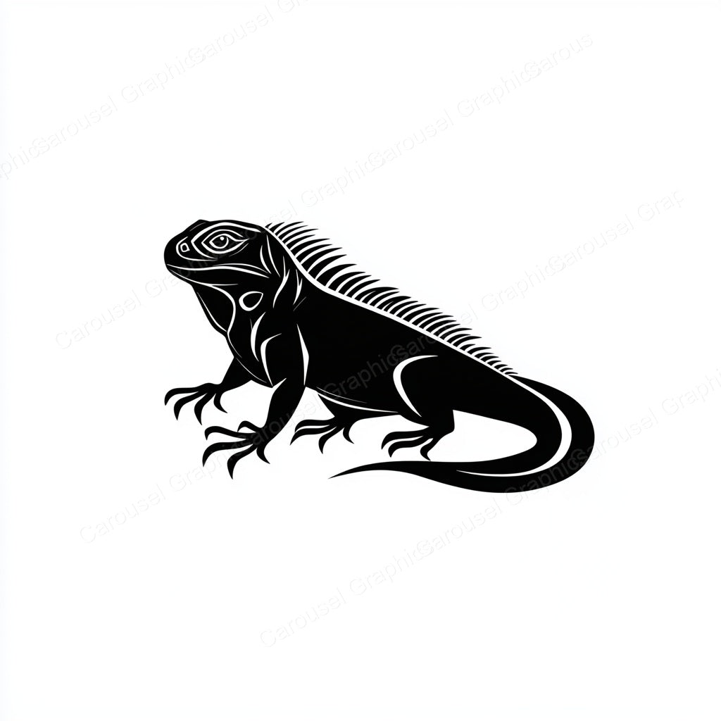 Iguana Vector Graphic preview