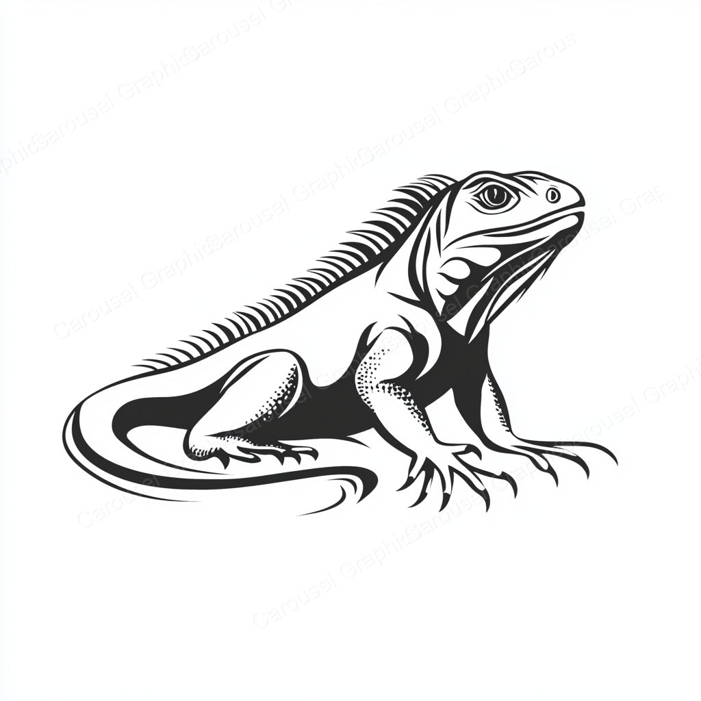 Iguana Vector Graphic preview
