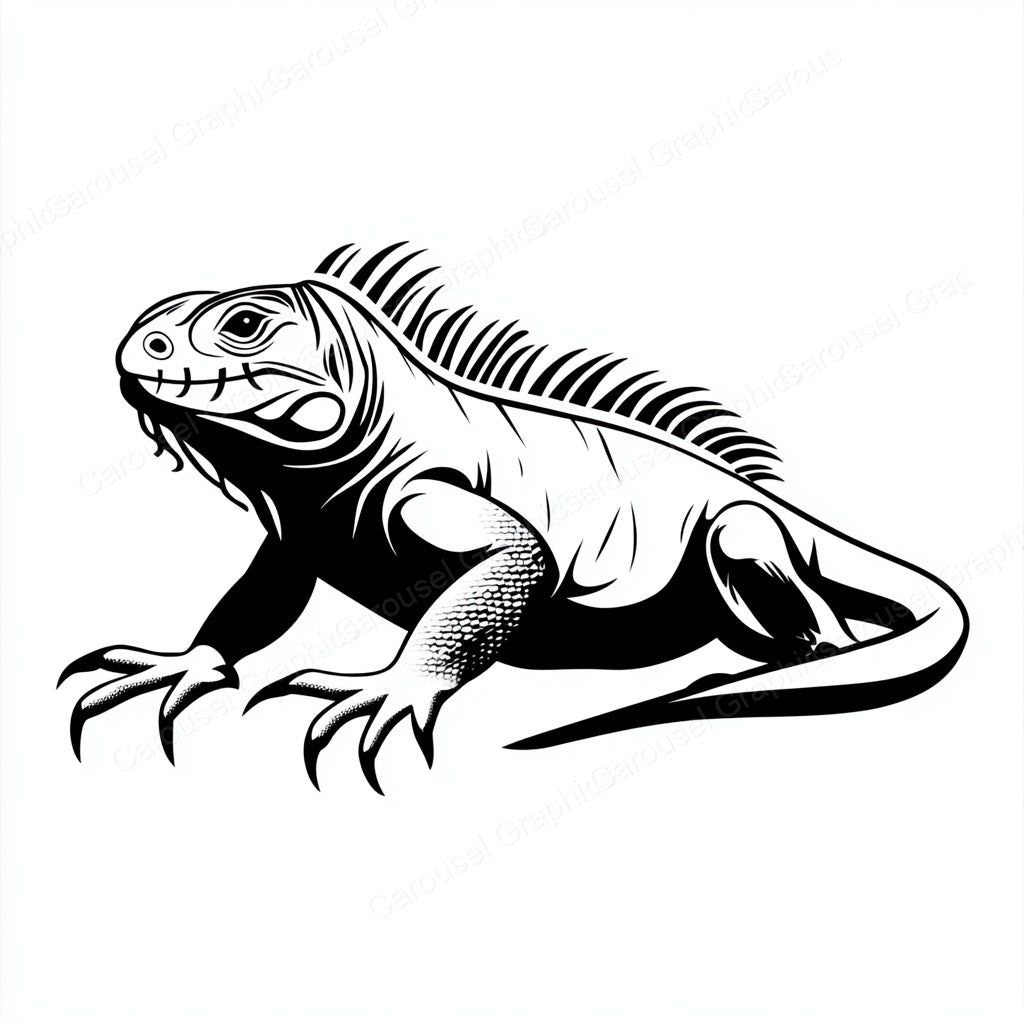 Iguana Vector Graphic preview