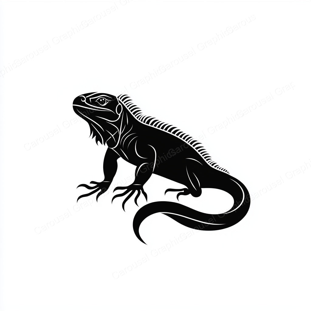 Iguana Vector Graphic preview