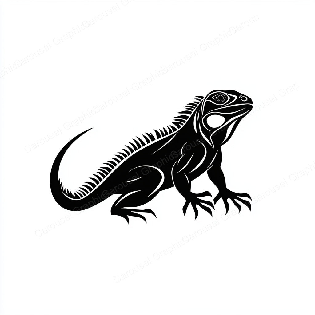 Iguana Vector Graphic preview