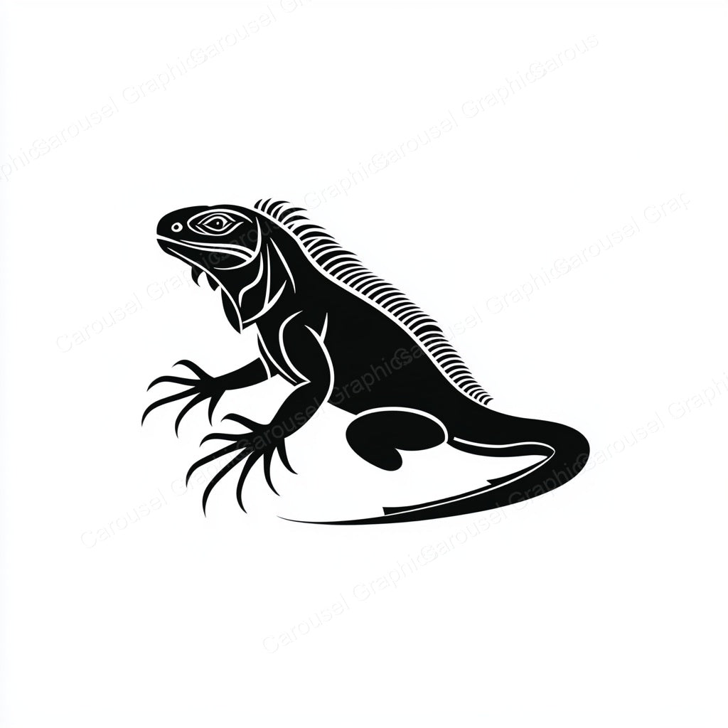 Iguana Vector Graphic preview
