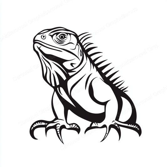 Iguana Vector Graphic preview