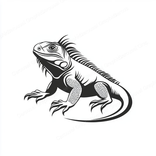 Iguana Vector Graphic preview