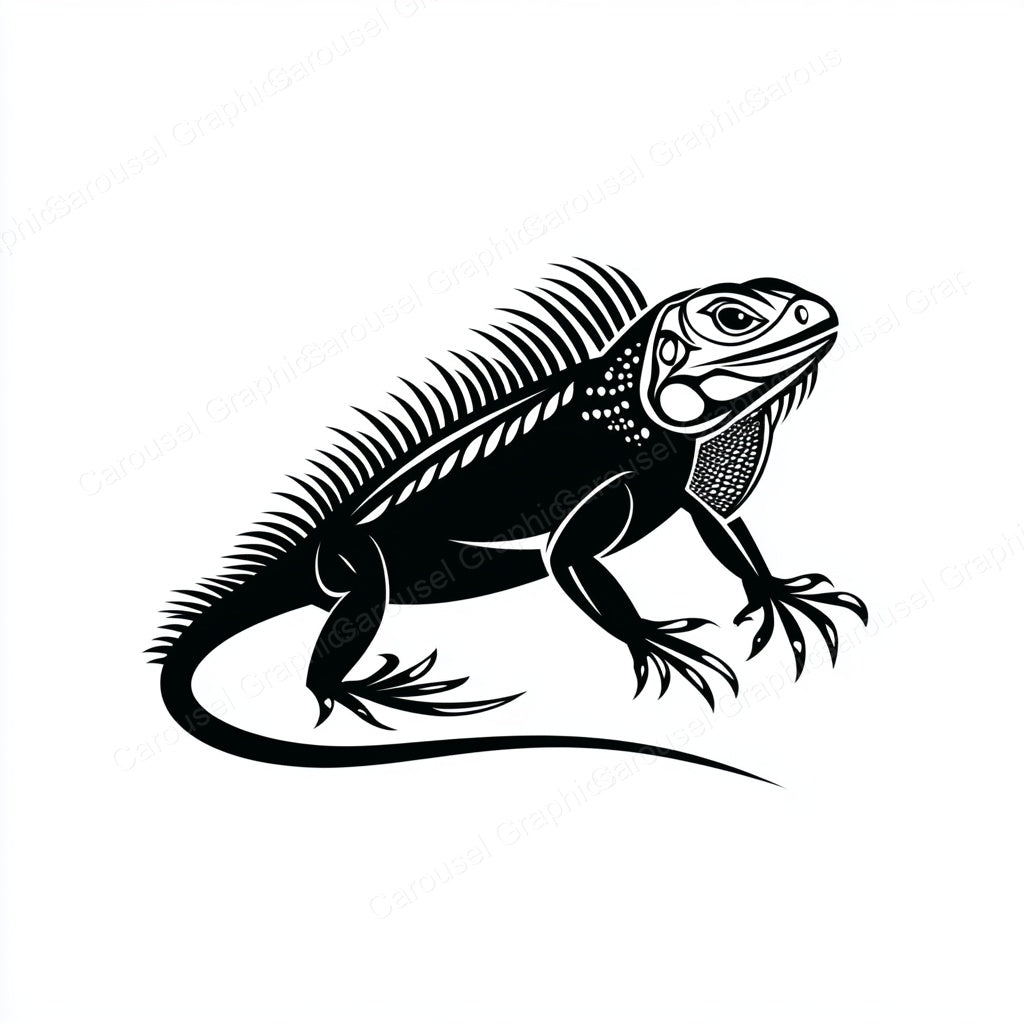 Iguana Vector Graphic preview