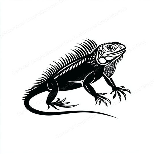Iguana Vector Graphic preview