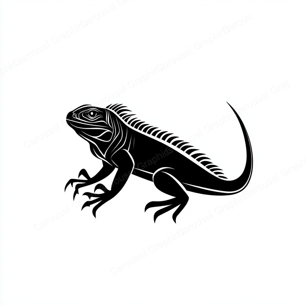 Iguana Vector Graphic preview