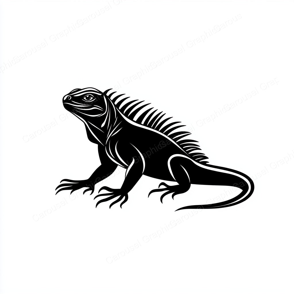 Iguana Vector Graphic preview