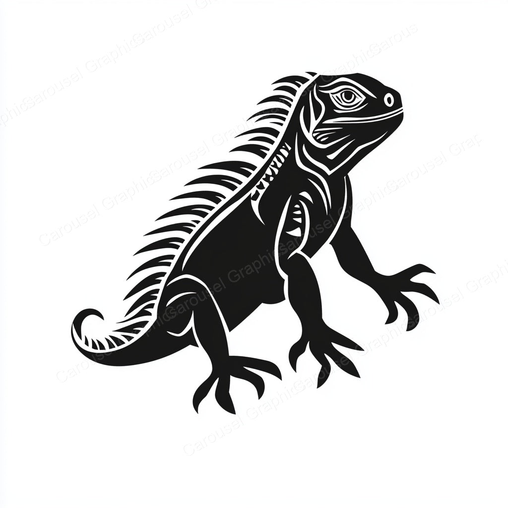 Iguana Vector Graphic preview