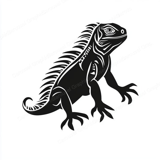 Iguana Vector Graphic preview