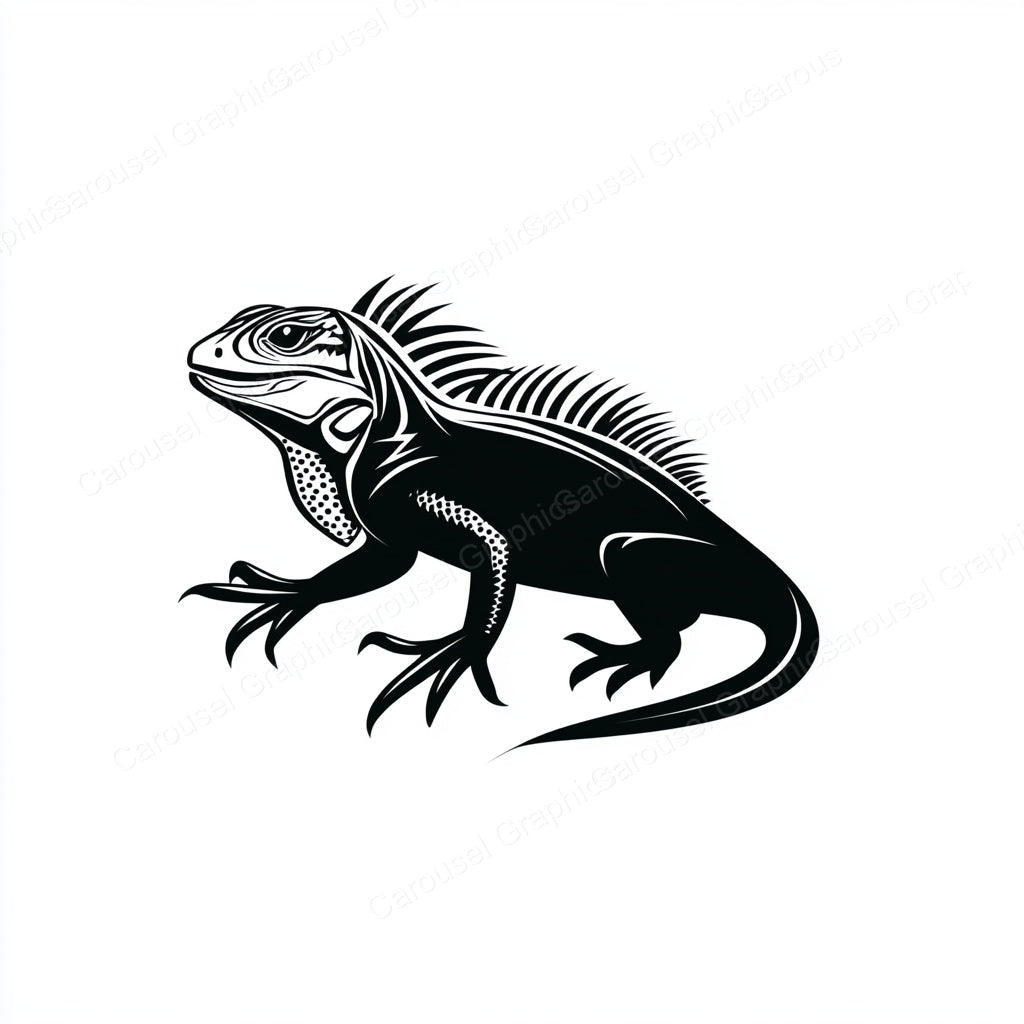 Iguana Vector Graphic preview