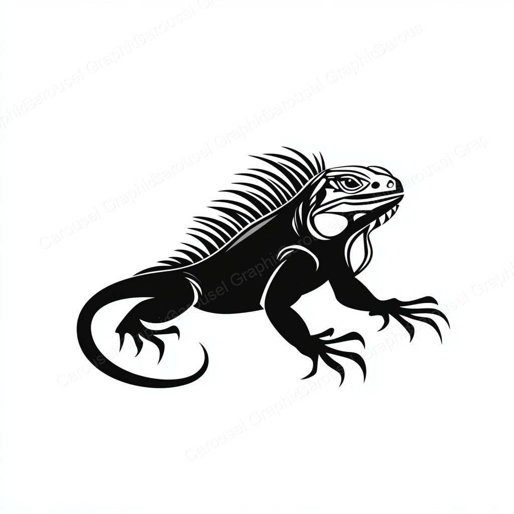 Iguana Vector Graphic preview