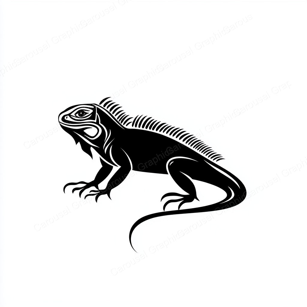 Iguana Vector Graphic preview