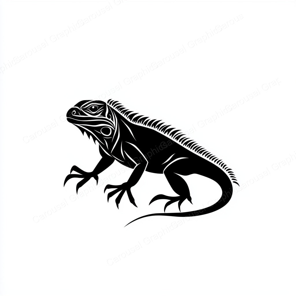 Iguana Vector Graphic preview