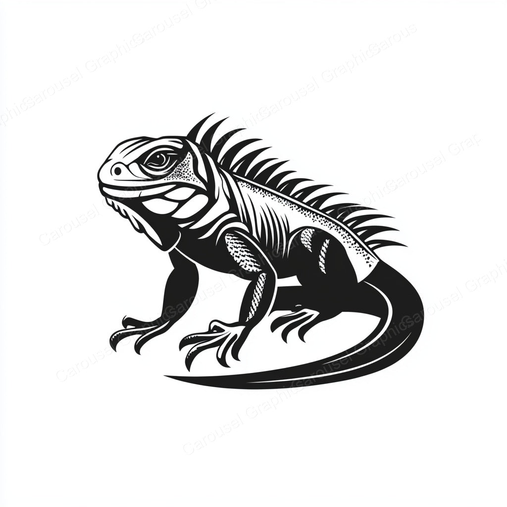 Iguana Vector Graphic preview