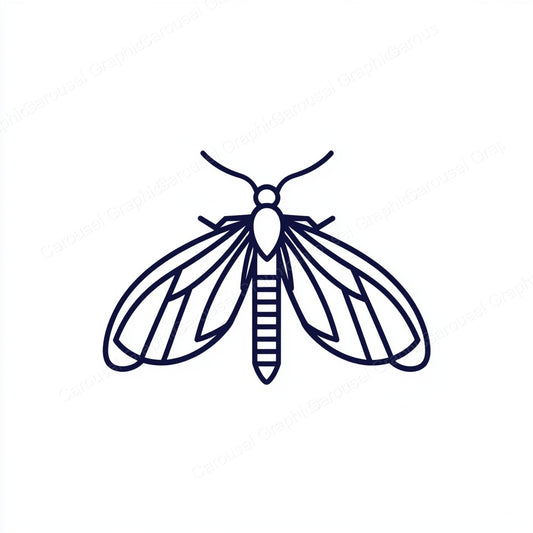 Moth Vector Graphic preview
