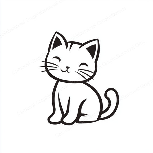 Kitten Vector Graphic preview