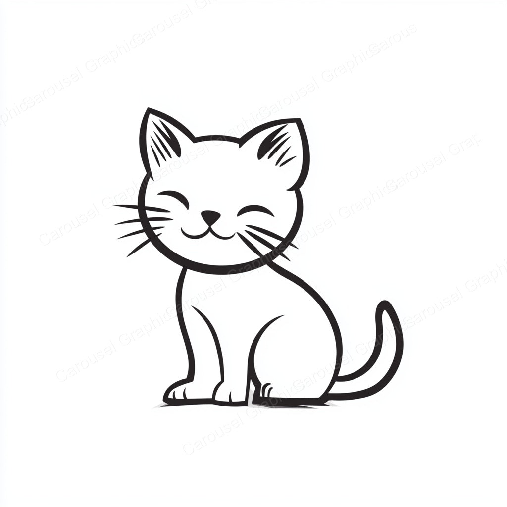 Kitten Vector Graphic preview
