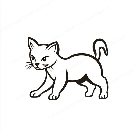 Kitten Vector Graphic preview