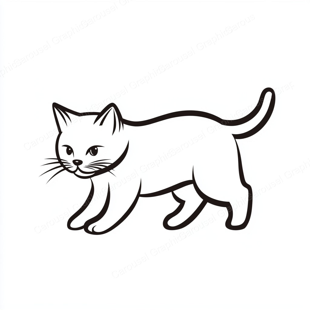 Kitten Vector Graphic preview