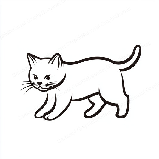 Kitten Vector Graphic preview