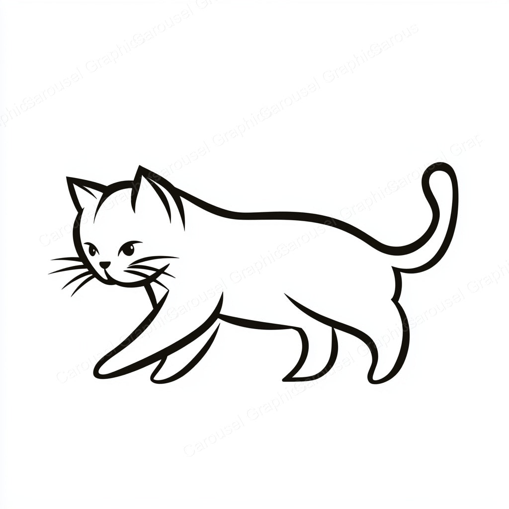 Kitten Vector Graphic preview