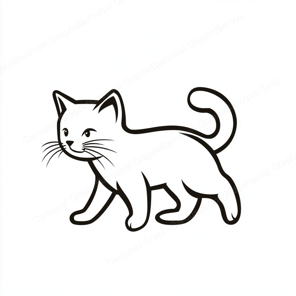 Kitten Vector Graphic preview