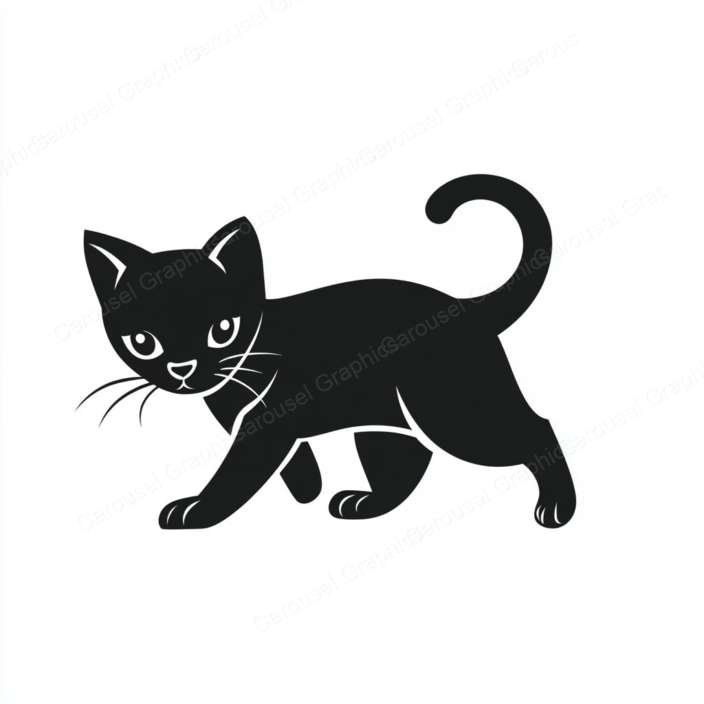 Kitten Vector Graphic preview
