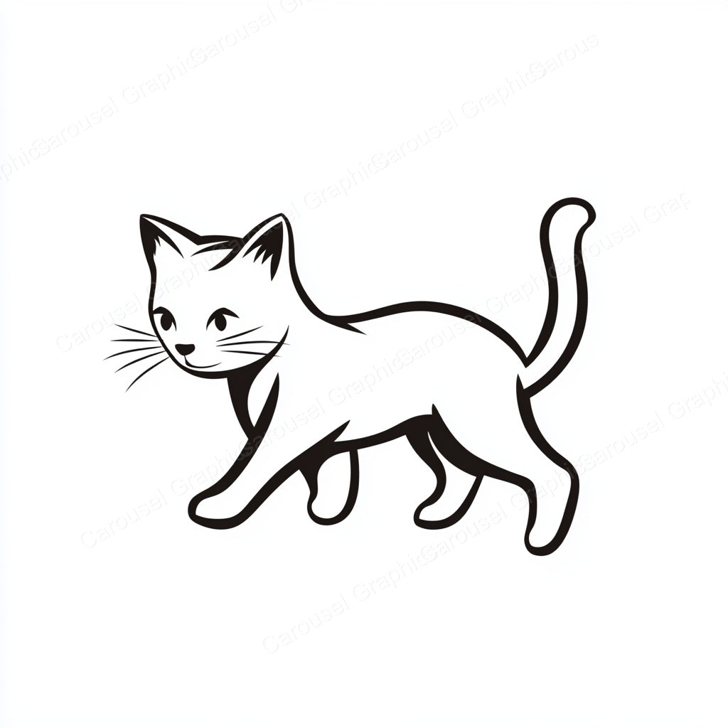 Kitten Vector Graphic preview