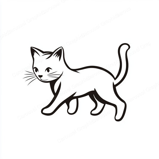 Kitten Vector Graphic preview