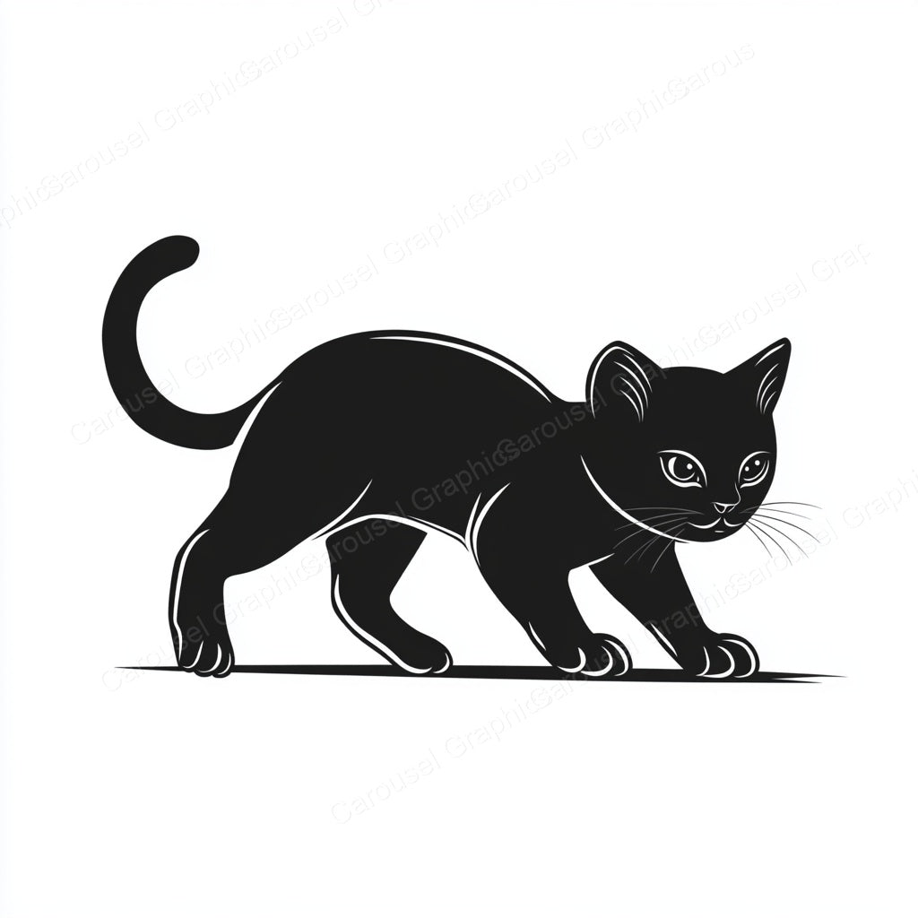 Kitten Vector Graphic preview