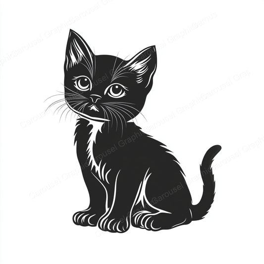 Kitten Vector Graphic preview