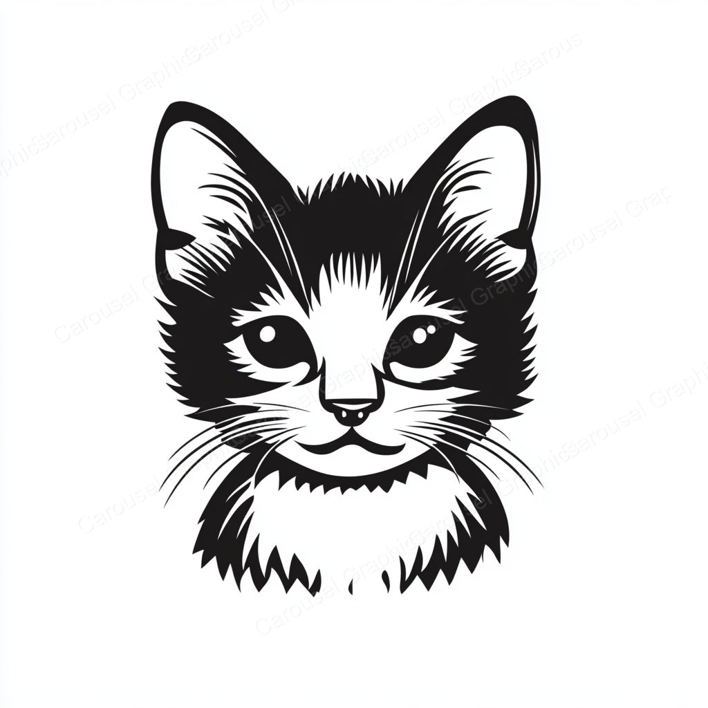 Kitten Vector Graphic preview