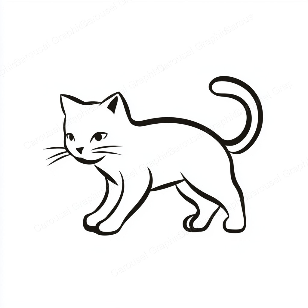 Kitten Vector Graphic preview