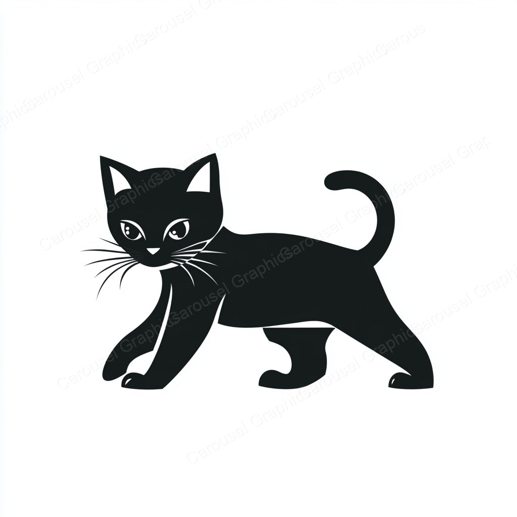 Kitten Vector Graphic preview
