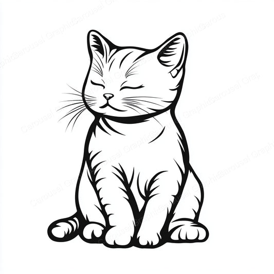 Kitten Vector Graphic preview