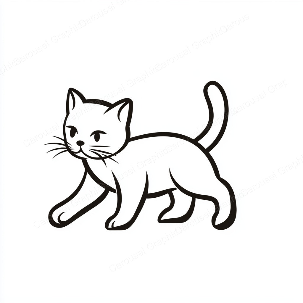 Kitten Vector Graphic preview